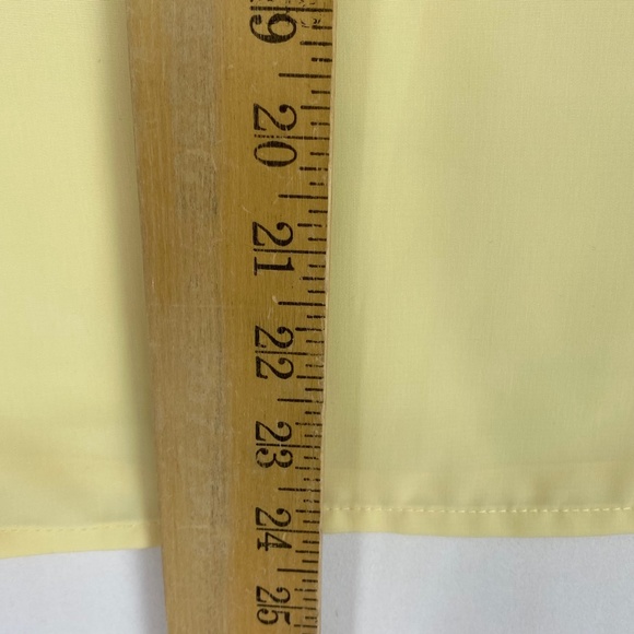 Truffles by VB Womens Small Vintage Pullover Blouse Pale Yellow Short Sleeves - Picture 6 of 6